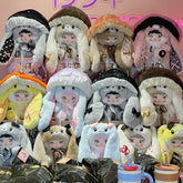 Nommi Mushroom Hat 400% Series Giant 12.5" Kawaii Plush Doll Blind Box (1pc) Simple Nommi